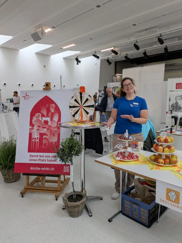 Gesundheitsmarkt 65+ (Foto: Redaktion Pfarrei Stäfa) Gesundheitsmarkt 65+ (Foto: Redaktion Pfarrei Stäfa)