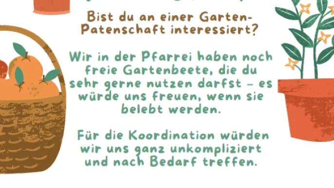 Garten-Patenschaft (Foto: Anika Trütsch) Garten-Patenschaft (Foto: Anika Trütsch)